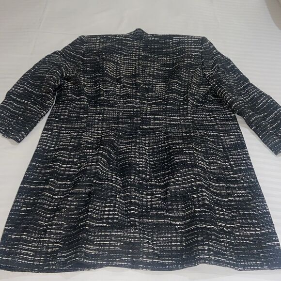 Lafayette 148 New York light weight black and white Jacket Blazer, size 14 - Picture 8 of 8